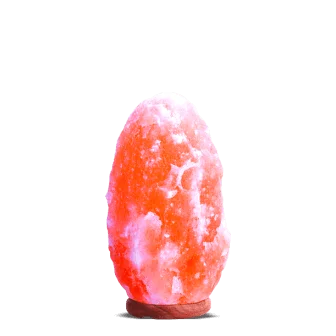 Natural salt lamps